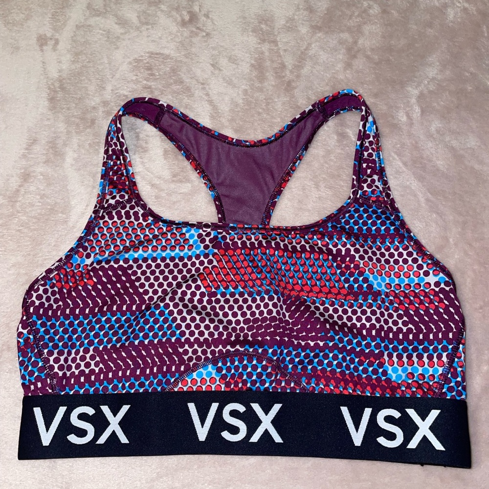COPY - Victoria’s Secret multi color sport bra size L